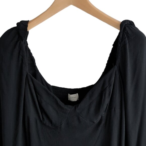 Aritzia Wilfred Novella Puff-Sleeve Mini Dress - Picture 7 of 8